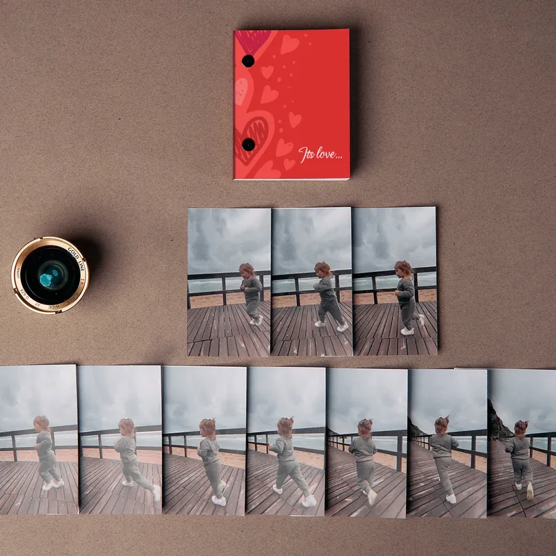 Personalized Love Flipbook Gift for Partner - Vertical