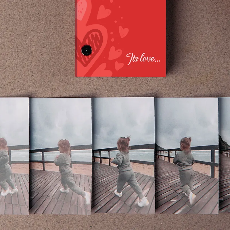 Personalized Love Flipbook Gift for Partner - Vertical