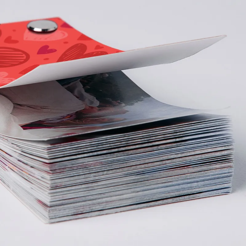 Personalized Love Flipbook Keepsake Gift for Valentine's Day - Horizontal