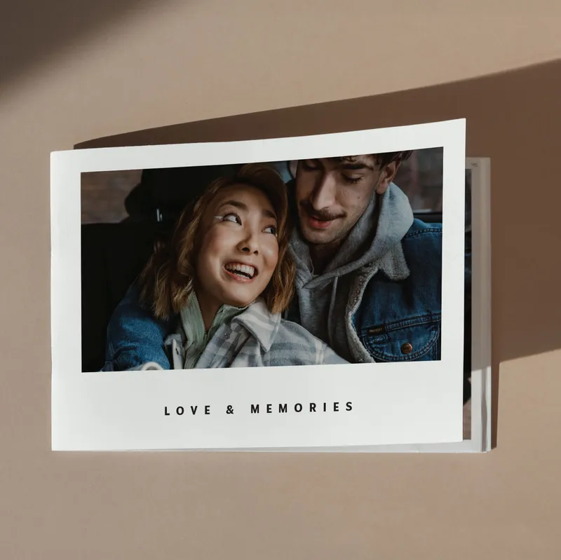 Personalized Love Memories Photo Album with 100 Pictures