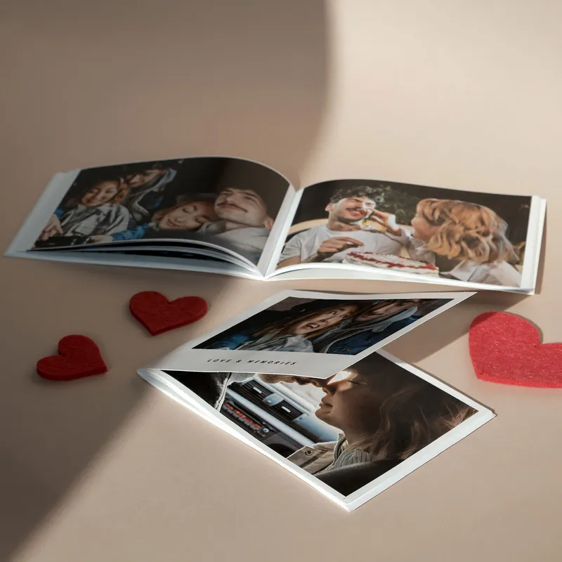 Personalized Love Memories Photo Album with 100 Pictures