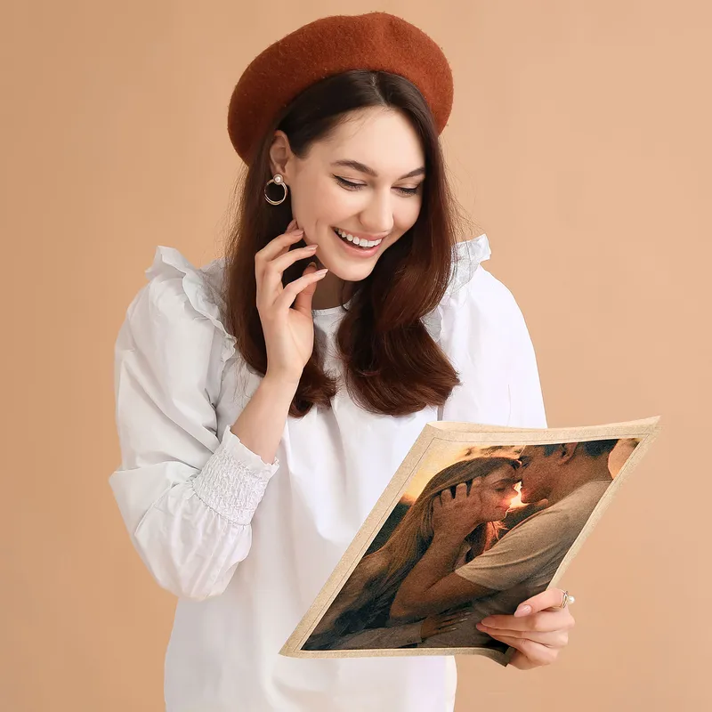 Personalized Love Newspaper Gift for Couples