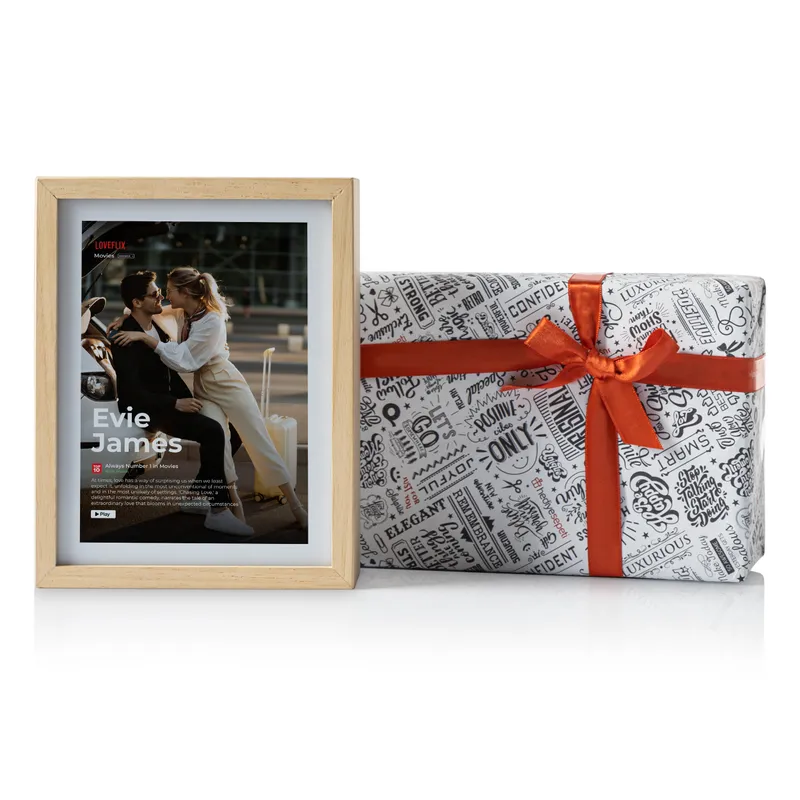 Personalized Loveflix LED Table Lamp for Romantic Home Decor