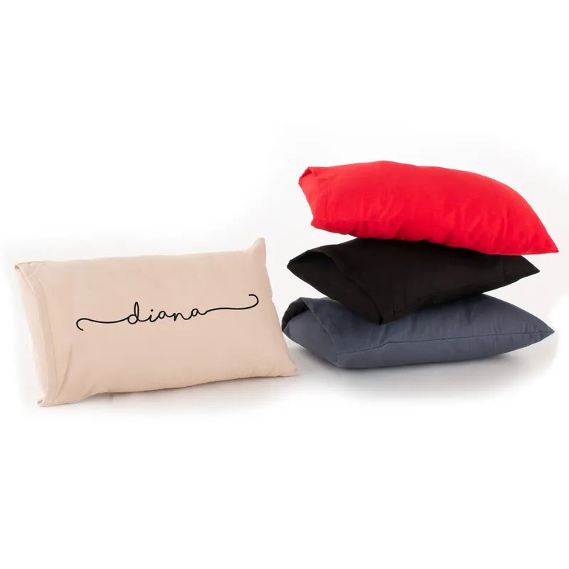 Personalised Name Lumbar Support Pillow for Home and Office