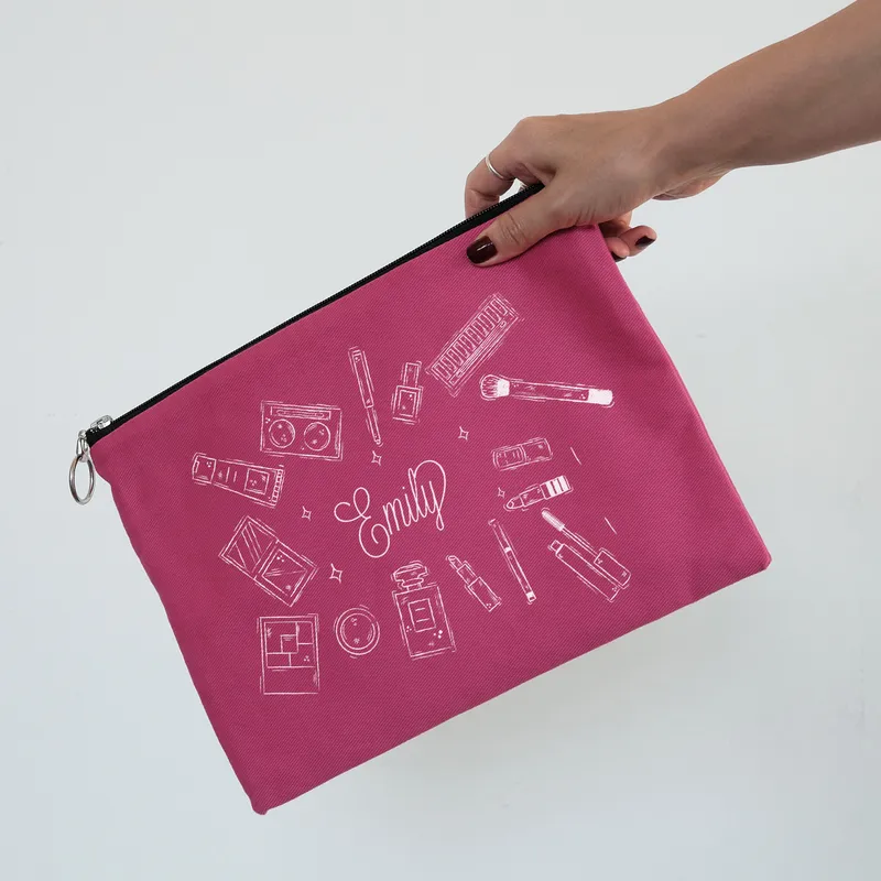 Personalized Makeup Bag for Women