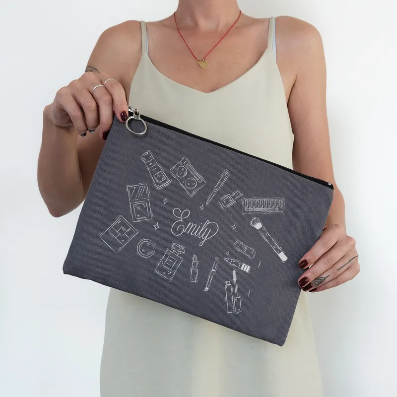 Personalized Makeup Bag for Women