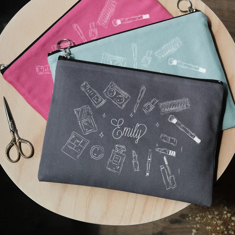 Personalized Makeup Bag for Women