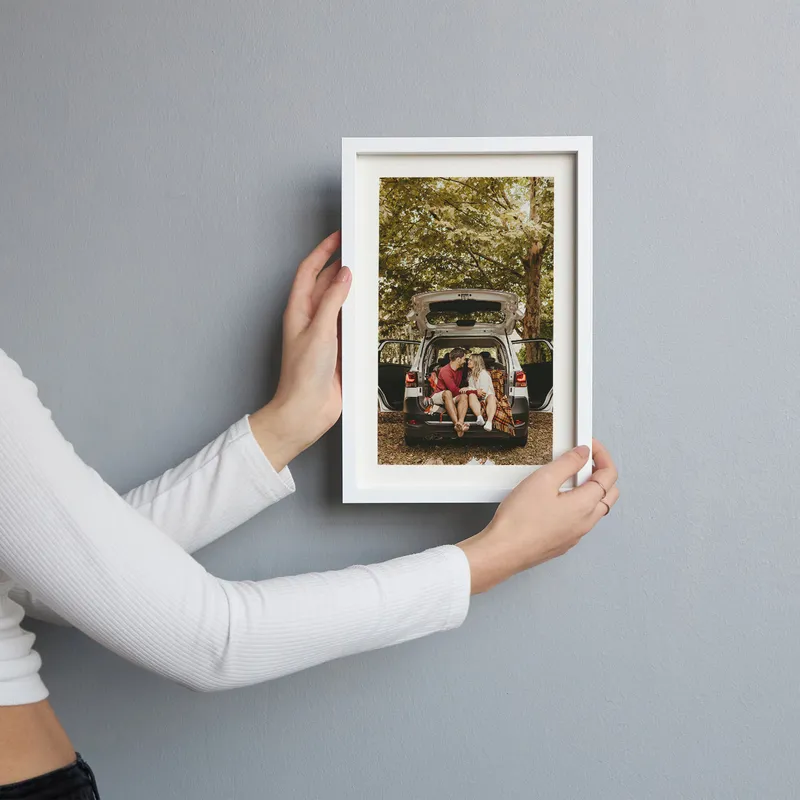 Personalized Mat Framed Photo