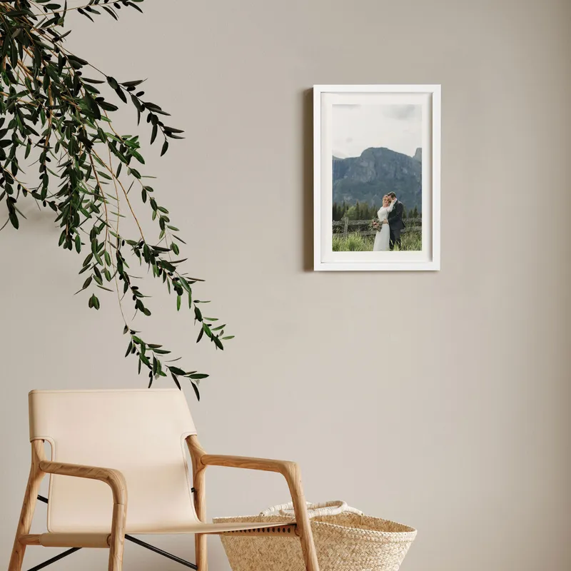 Personalized Mat Framed Photo