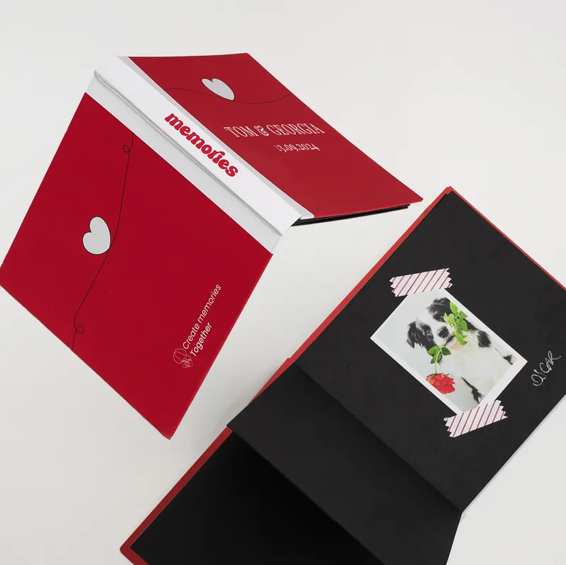 Personalised Memory Album with 35 Photo Prints