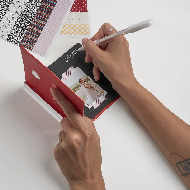 Personalised Memory Album with 35 Photo Prints