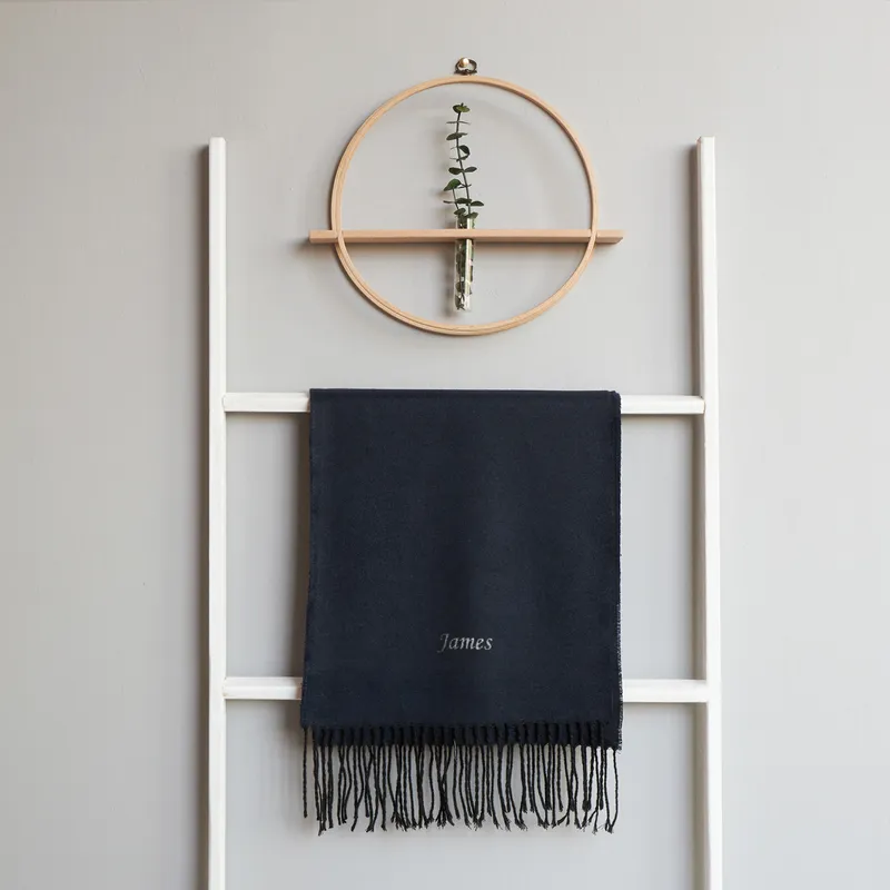 Personalized Men's Scarf with Name