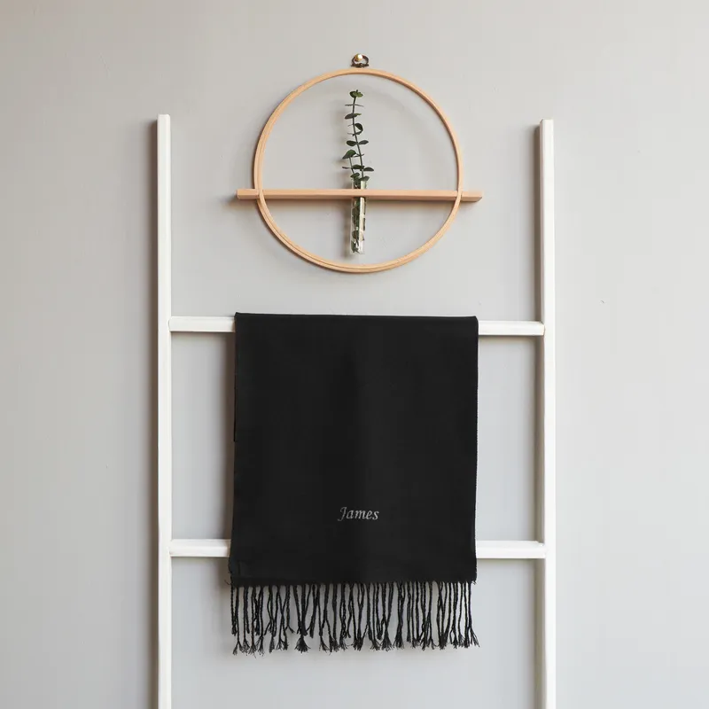 Personalized Men's Scarf with Name