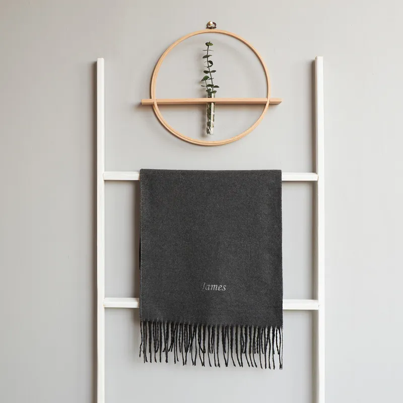 Personalized Men's Scarf with Name