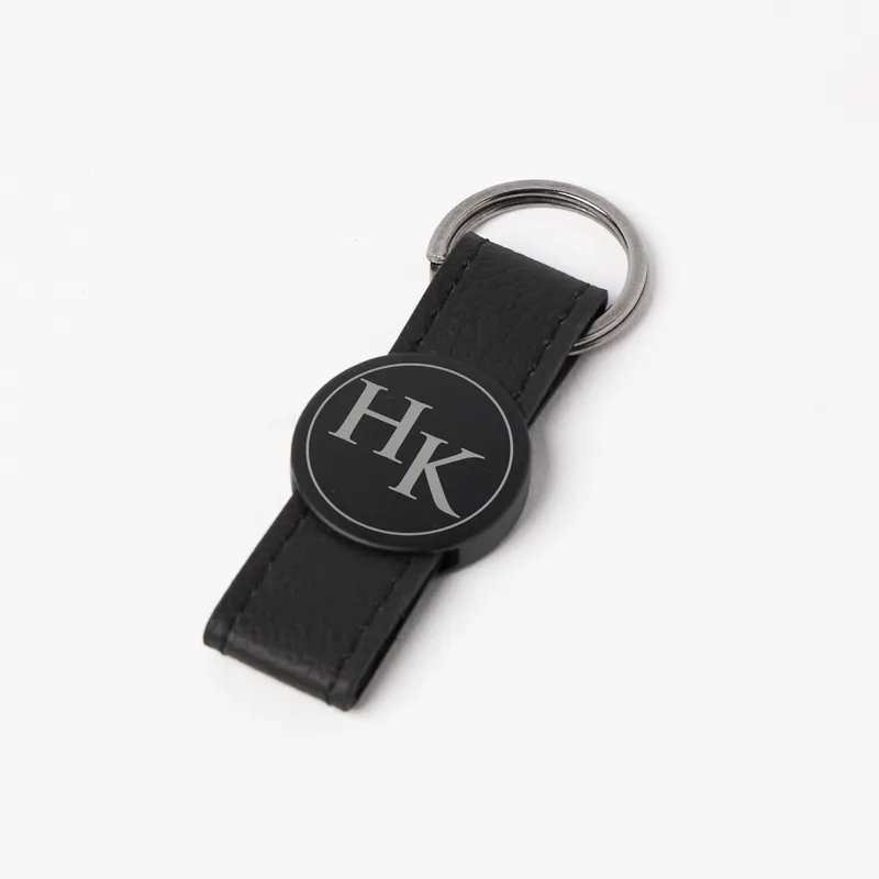 Personalized Men’s Wallet Bracelet and Keychain Gift Set