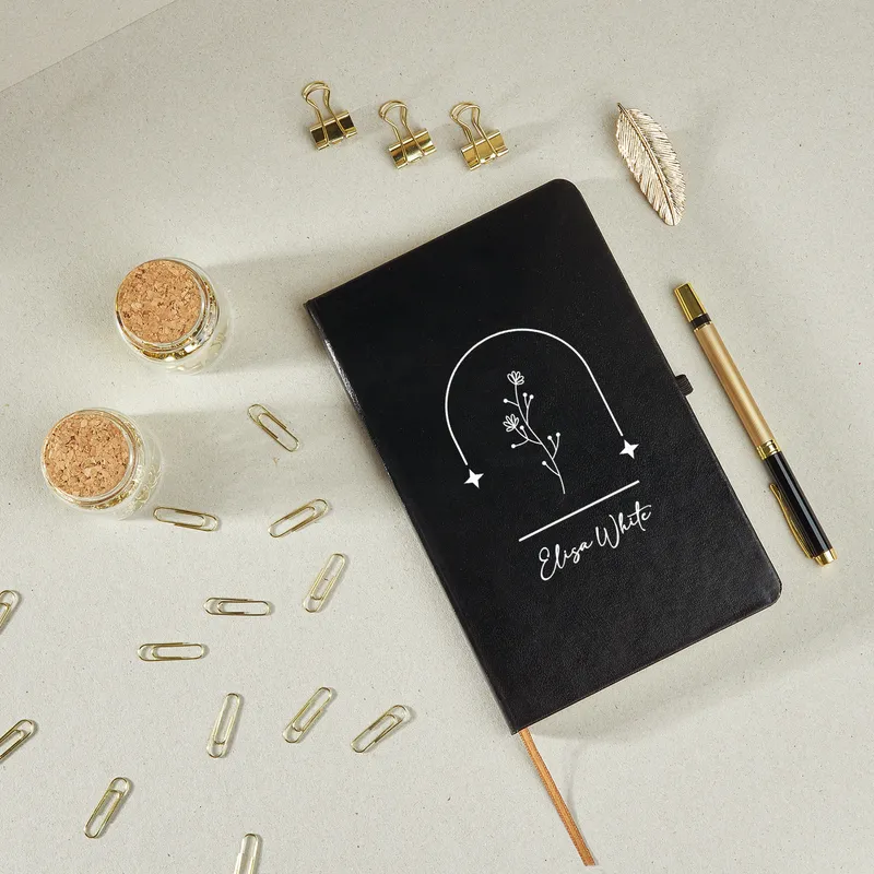 Personalized Minimalist Notebook