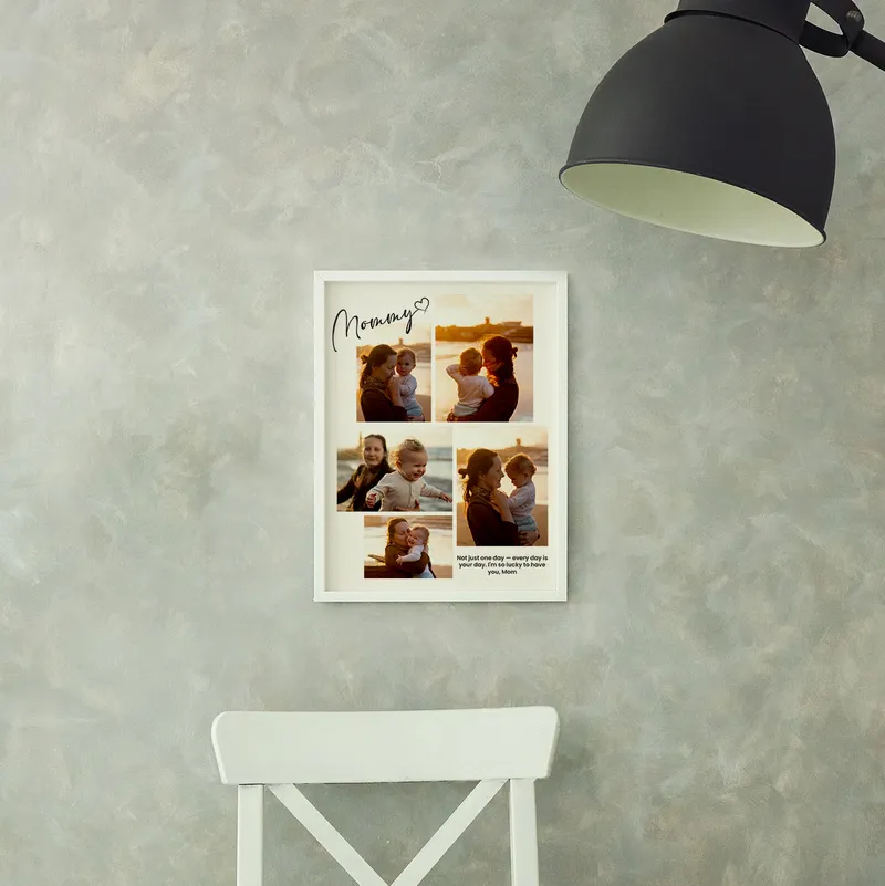 Personalized Mom Photo Collage Frame Keepsake