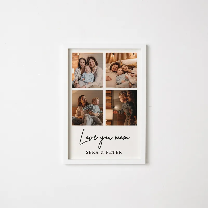 Personalized Mom's Keepsake Photo Frame 8x12