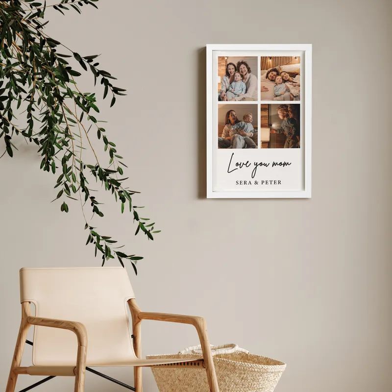 Personalized Mom's Keepsake Photo Frame 8x12