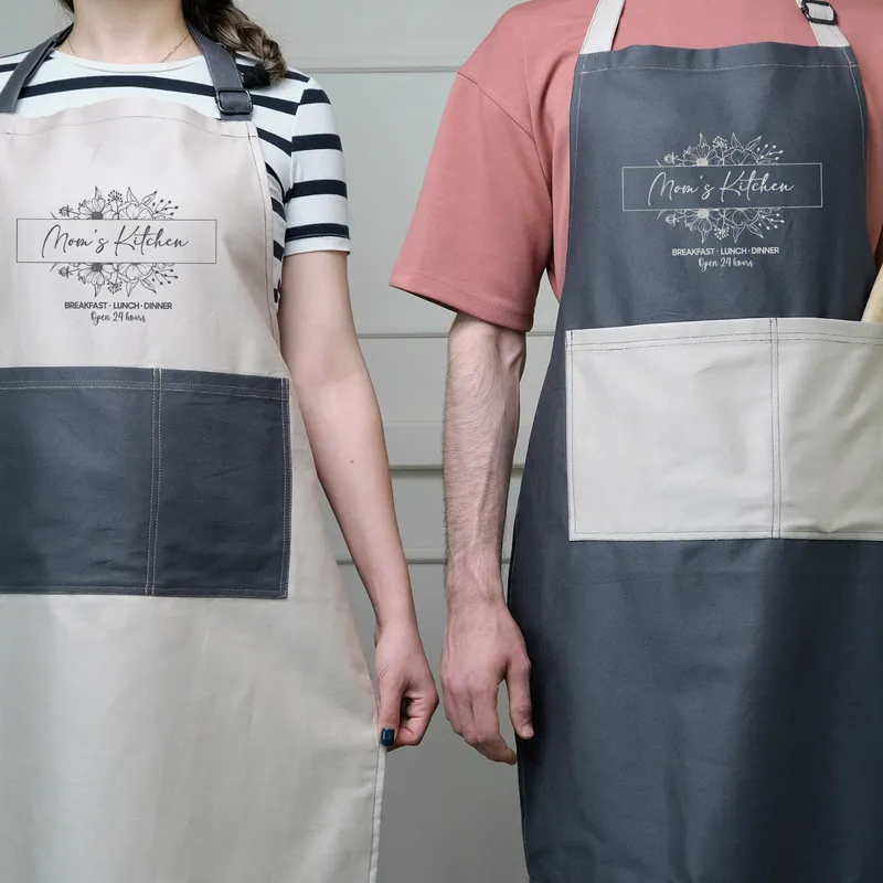 Personalised Mum's Kitchen Apron Thoughtful Gift for Mums and Grandmas