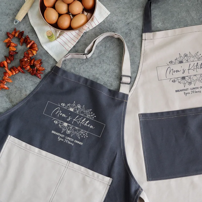 Personalised Mum's Kitchen Apron Thoughtful Gift for Mums and Grandmas