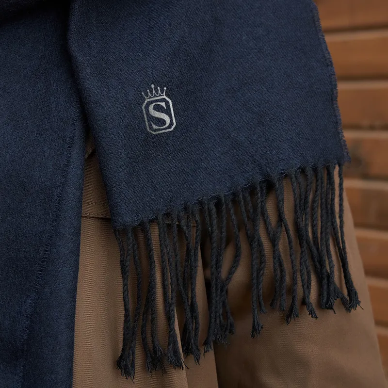 Personalised Monogram Embroidered Men's Scarf