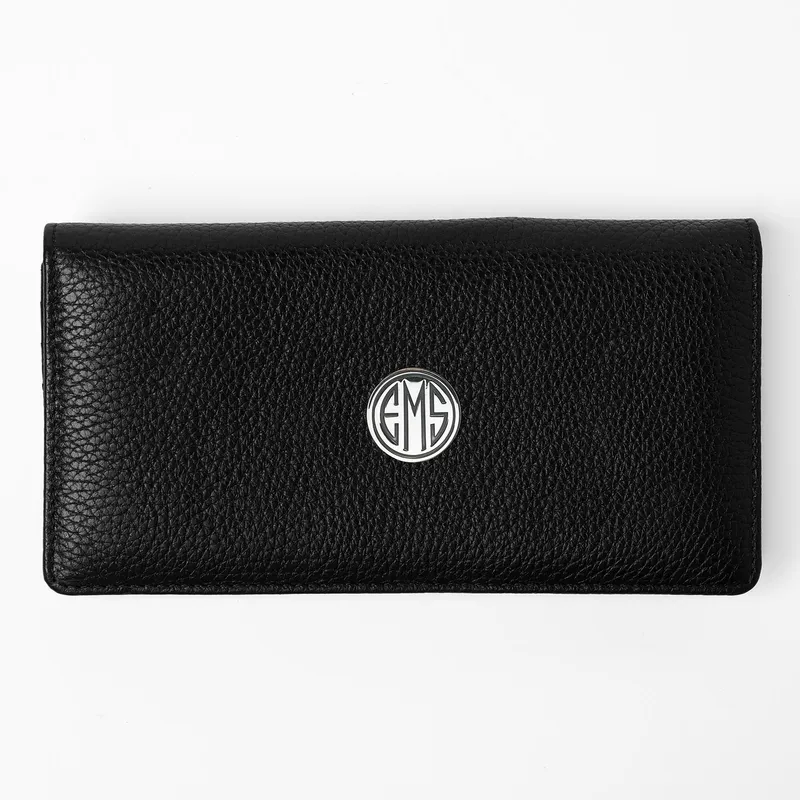 Personalized Monogram Silver Accent Leather Wallet