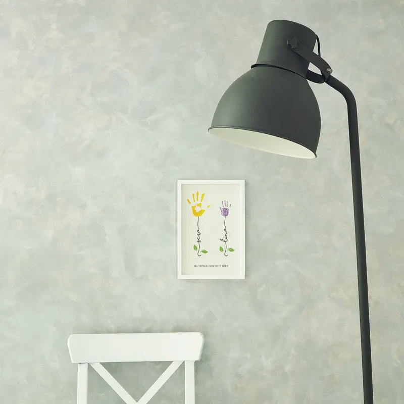 Personalised Mother and Child Handprint Frame 8x12