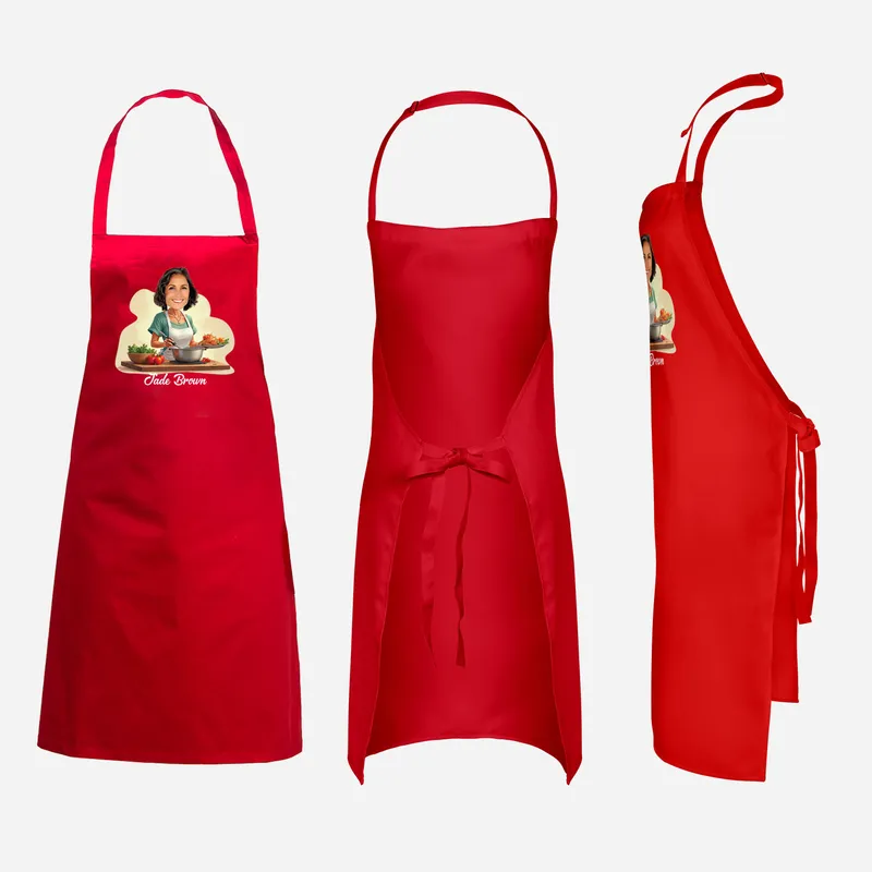 Personalized Mother's Day Cartoon Design Apron