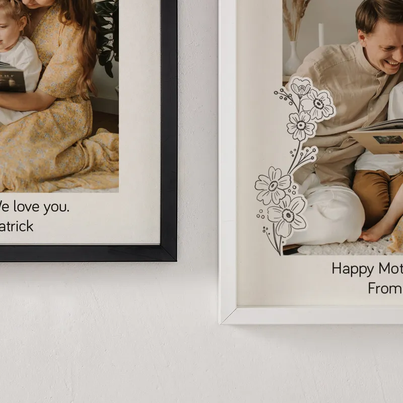Personalized Mother’s Day Square Photo Frame