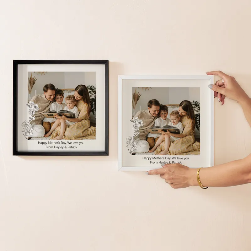 Personalized Mother’s Day Square Photo Frame