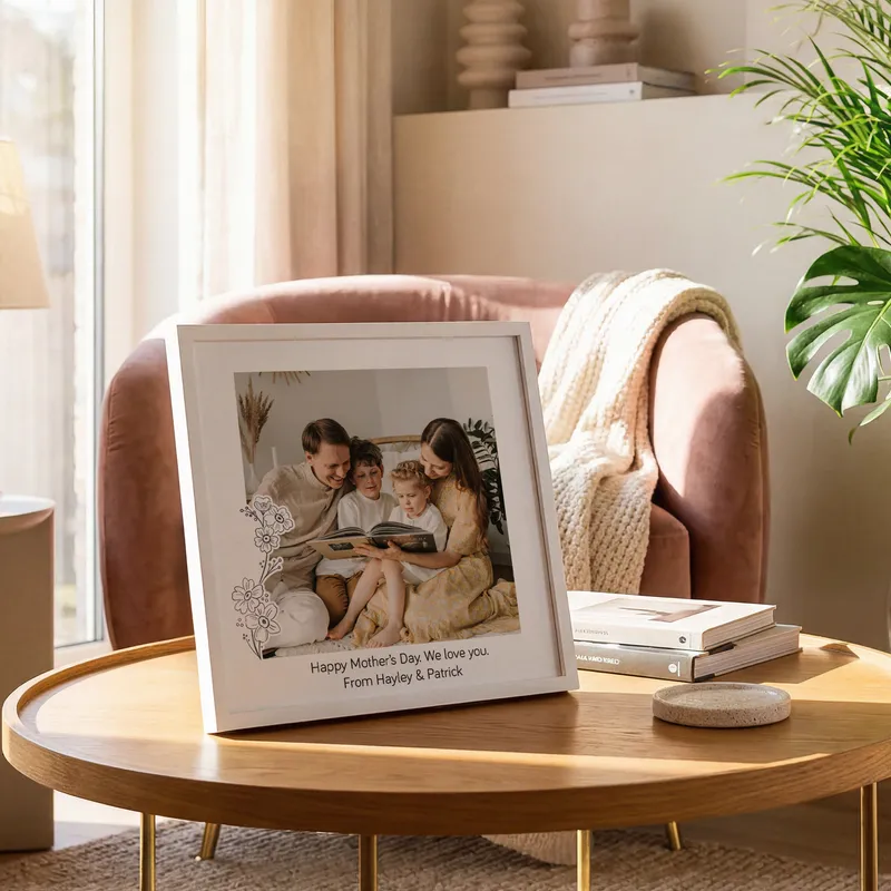 Personalized Mother’s Day Square Photo Frame