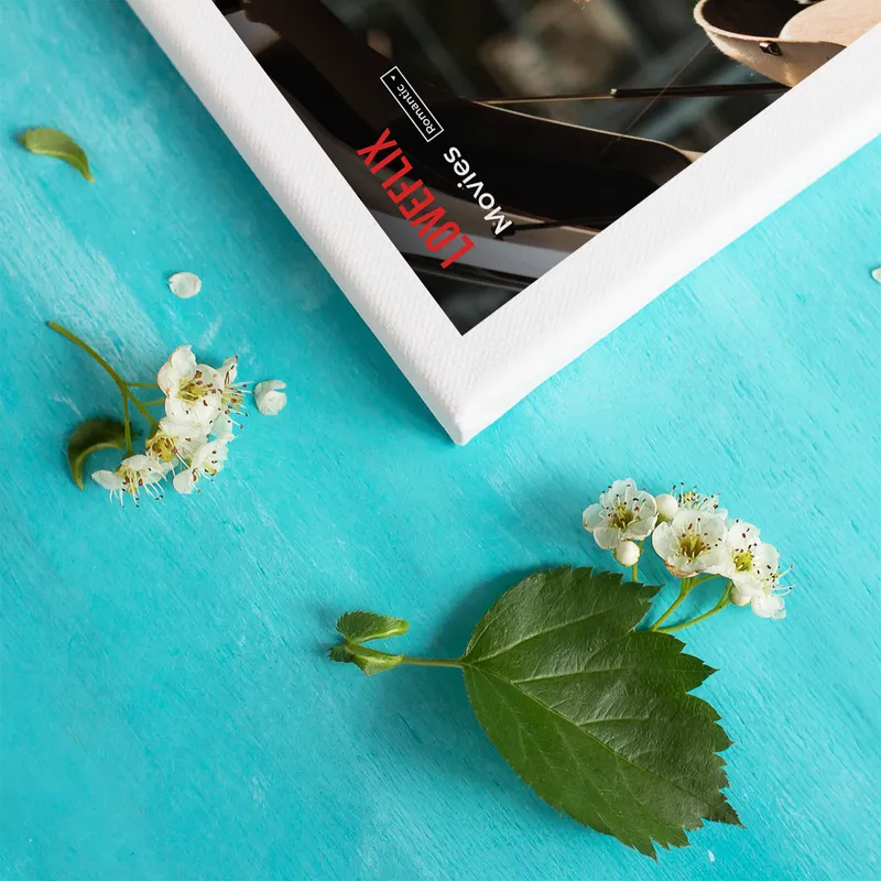 Personalized Movie-Themed Canvas Print - 11.75 x 15.75 inch