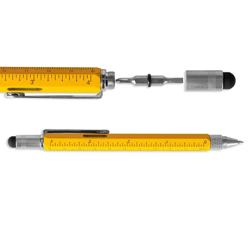 Personalized Multifunction Pen with Ruler, Spirit Level, Screwdriver