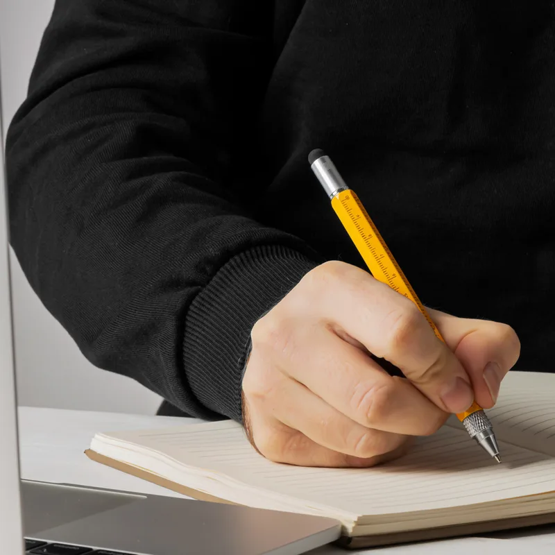 Personalized Multifunction Pen with Ruler, Spirit Level, Screwdriver