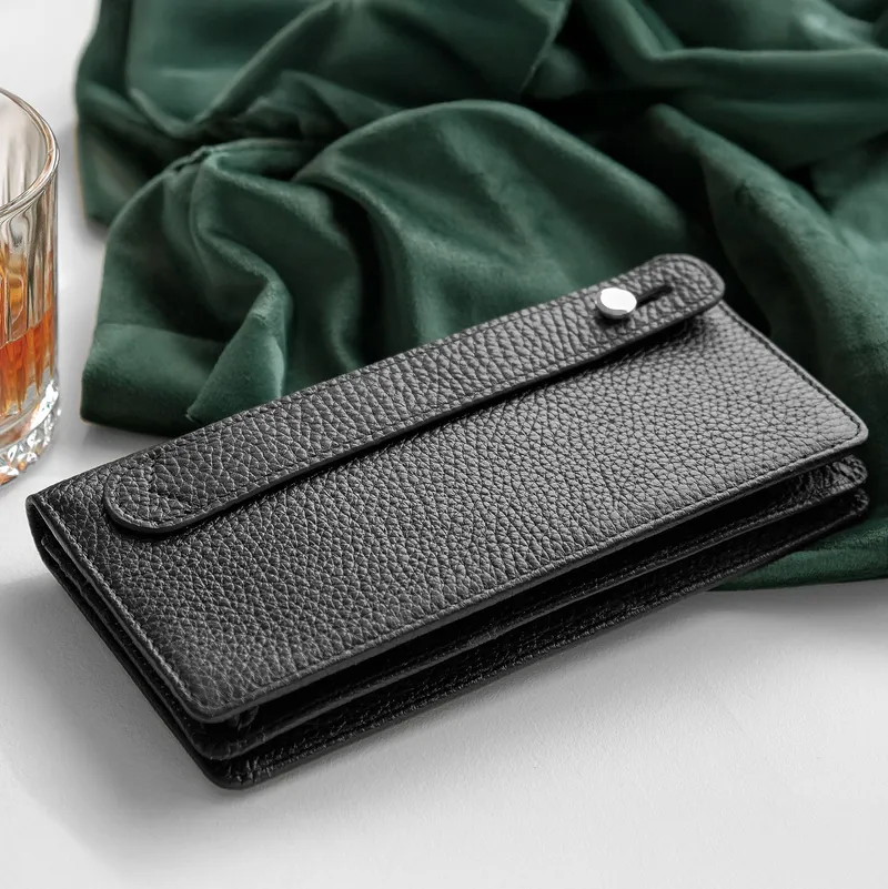 Personalized Name and Initial Wallet with Phone Compartment