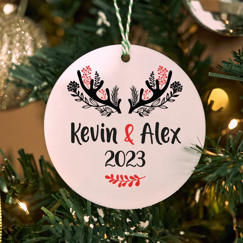Personalized Name Christmas Ornament