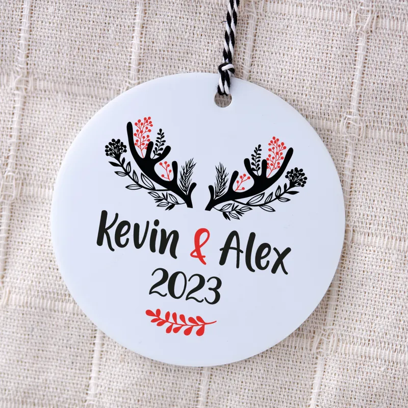 Personalized Name Christmas Ornament