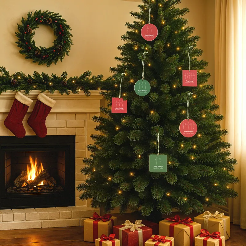 Personalized Name Christmas Tree Ornament