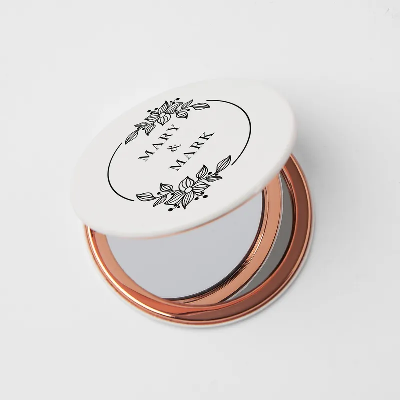 Personalized Name Compact Mirror Gift for Her