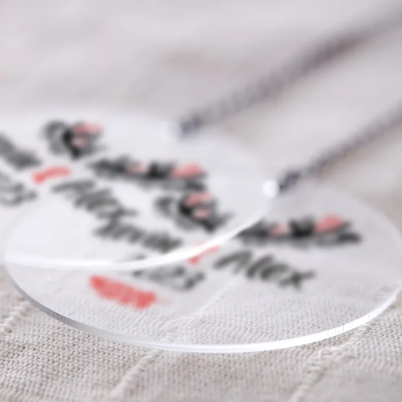 Personalised Couples Name Christmas Ornament for Adults