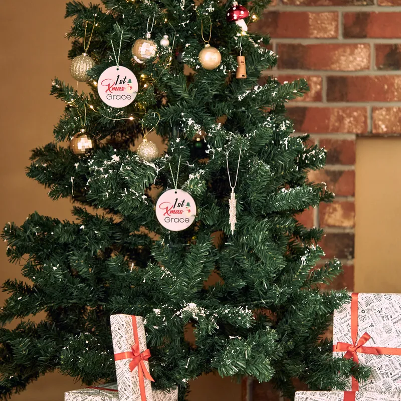 Personalised Baby's First Christmas Ornament Keepsake