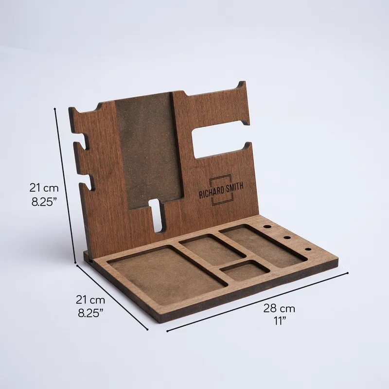 Personalized Name Phone Unit Desktop Organizer