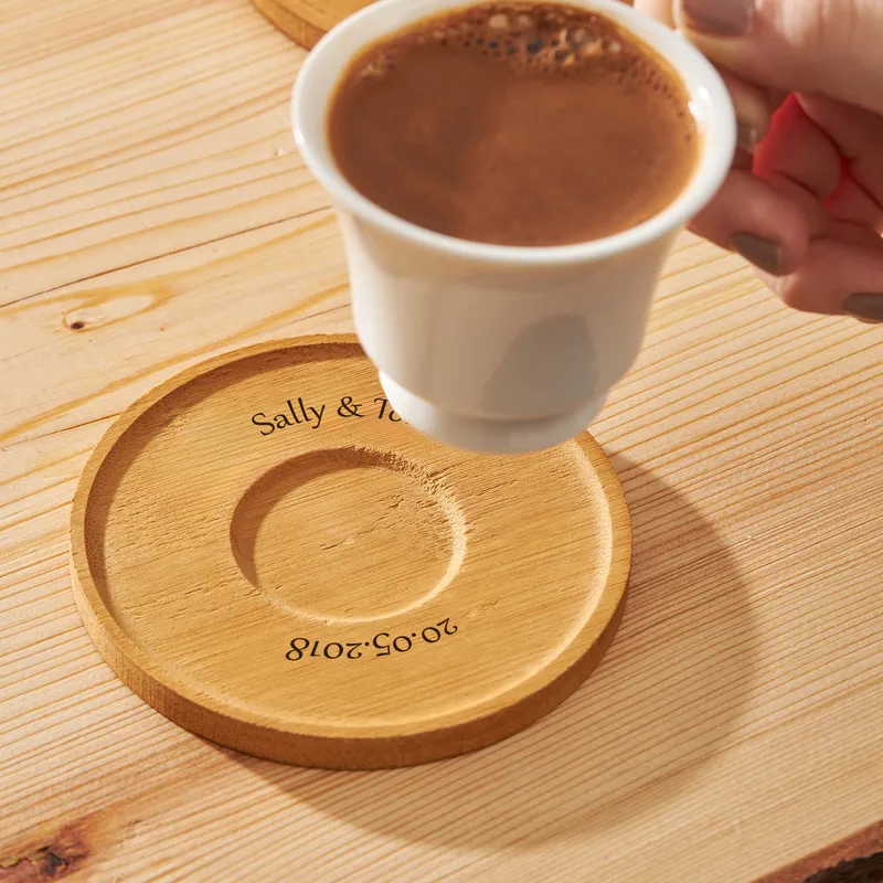 Personalized Name Printed Espresso Cup Set