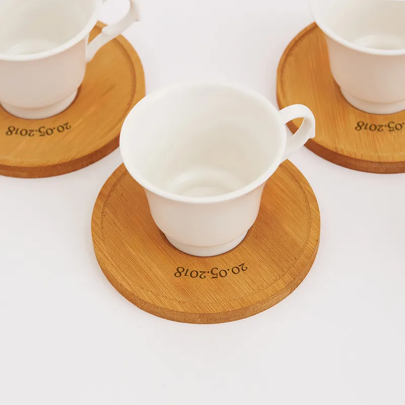 Personalized Name Printed Espresso Cup Set