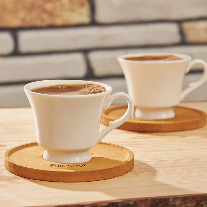 Personalized Name Printed Espresso Cup Set