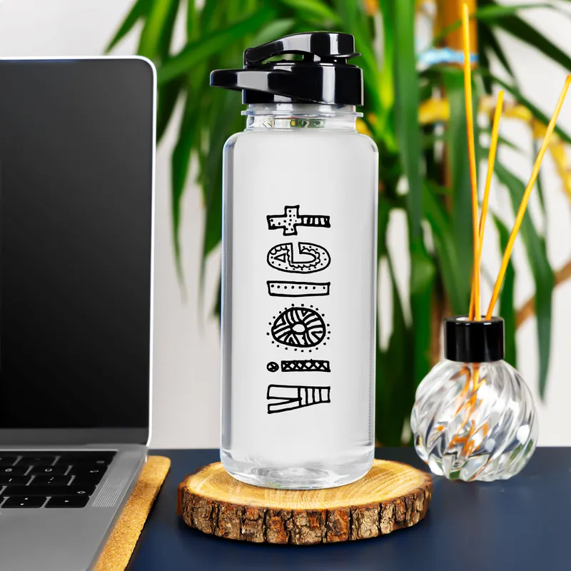 Personalized Name Water Flask for Kids and Adults
