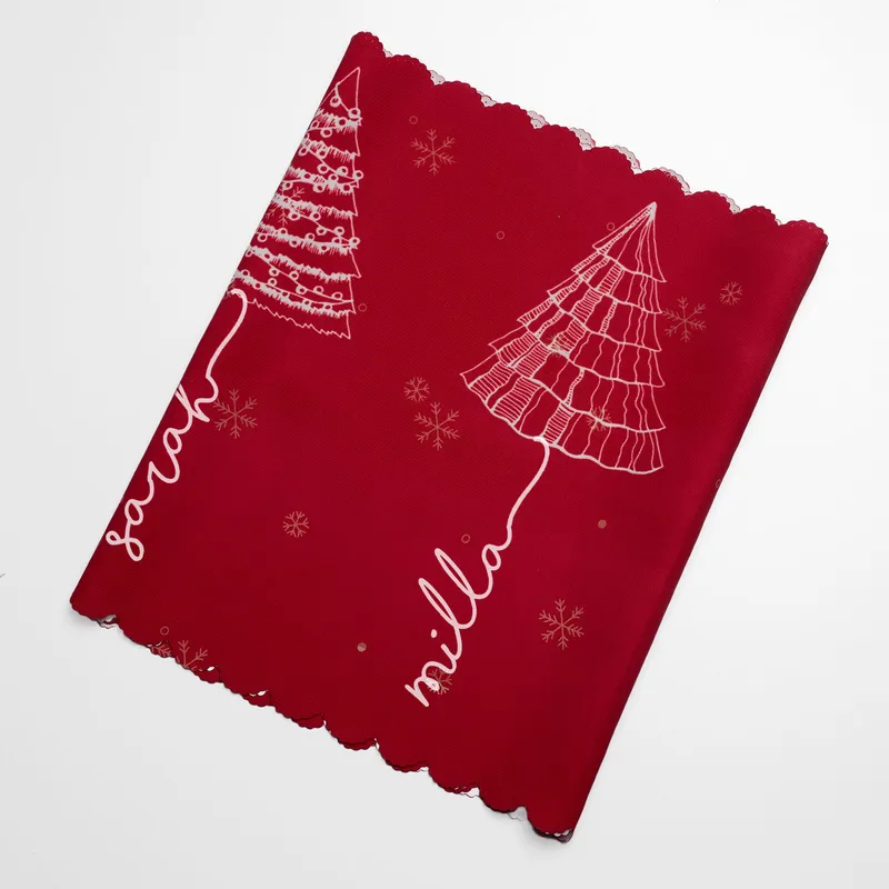 Personalized New Year's Eve Table Runner for Home Decor