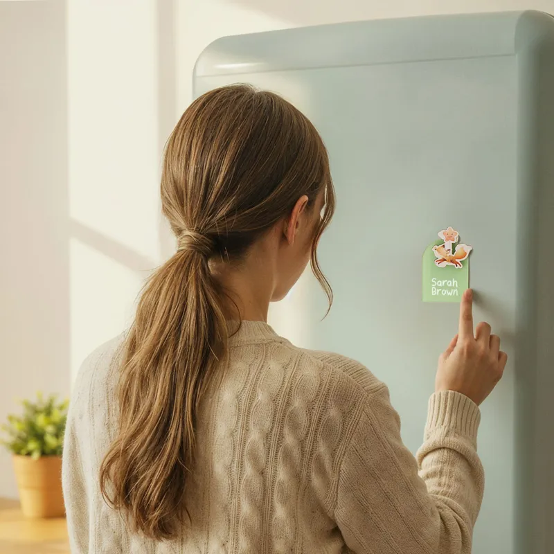 Personalized Newborn Baby Name Magnets 10 Piece Set