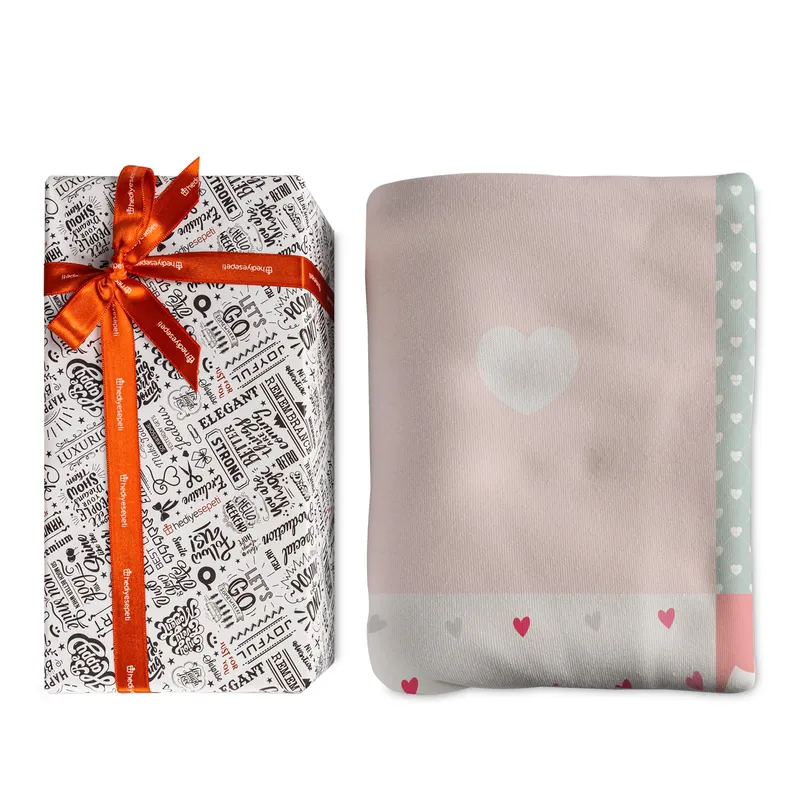 Personalized Newborn Blanket With Name & Birth Details